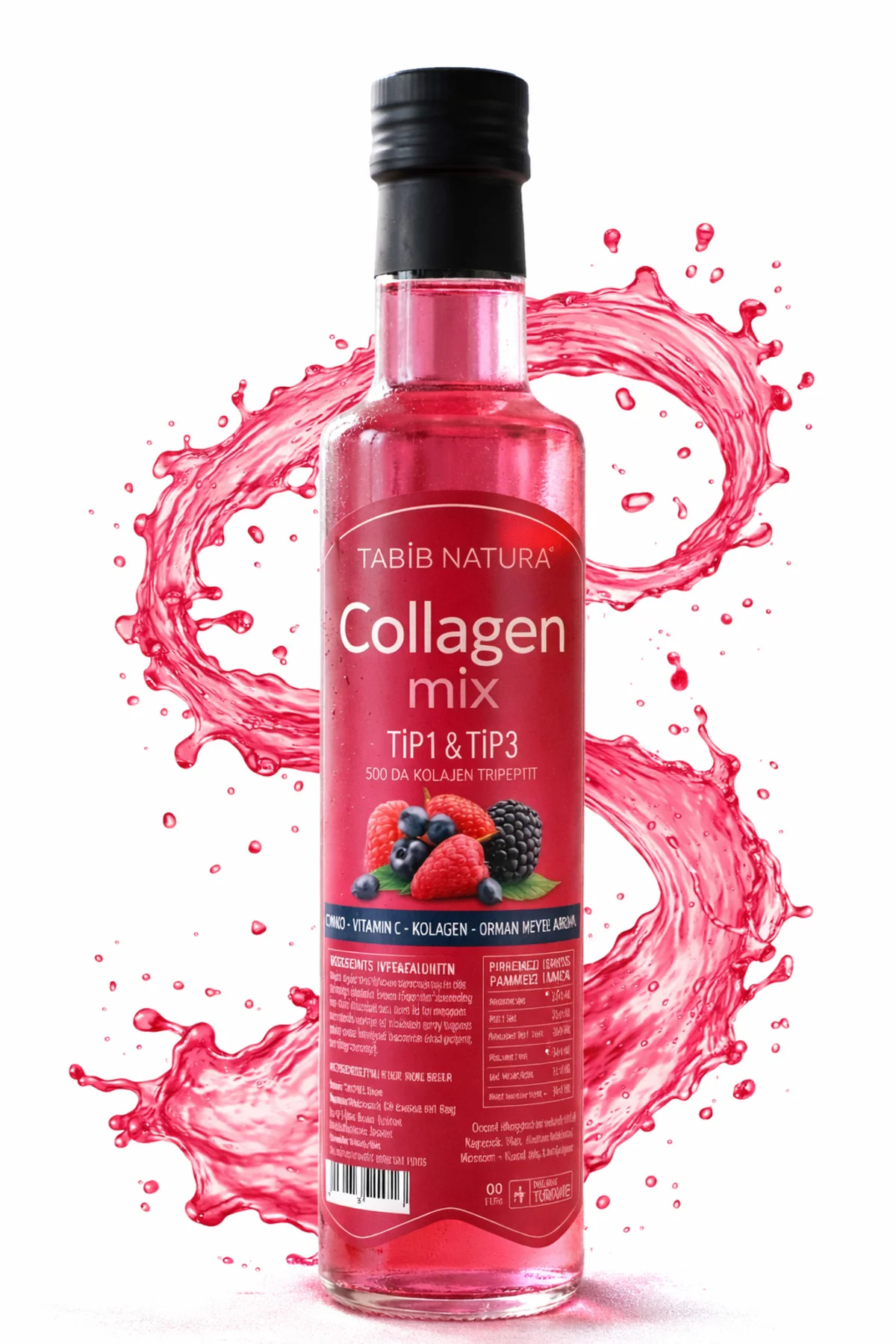 Collagen Mix - Tripeptit 500 Dalton Tip 1 & Tip 3 Kolajen-Selenyu