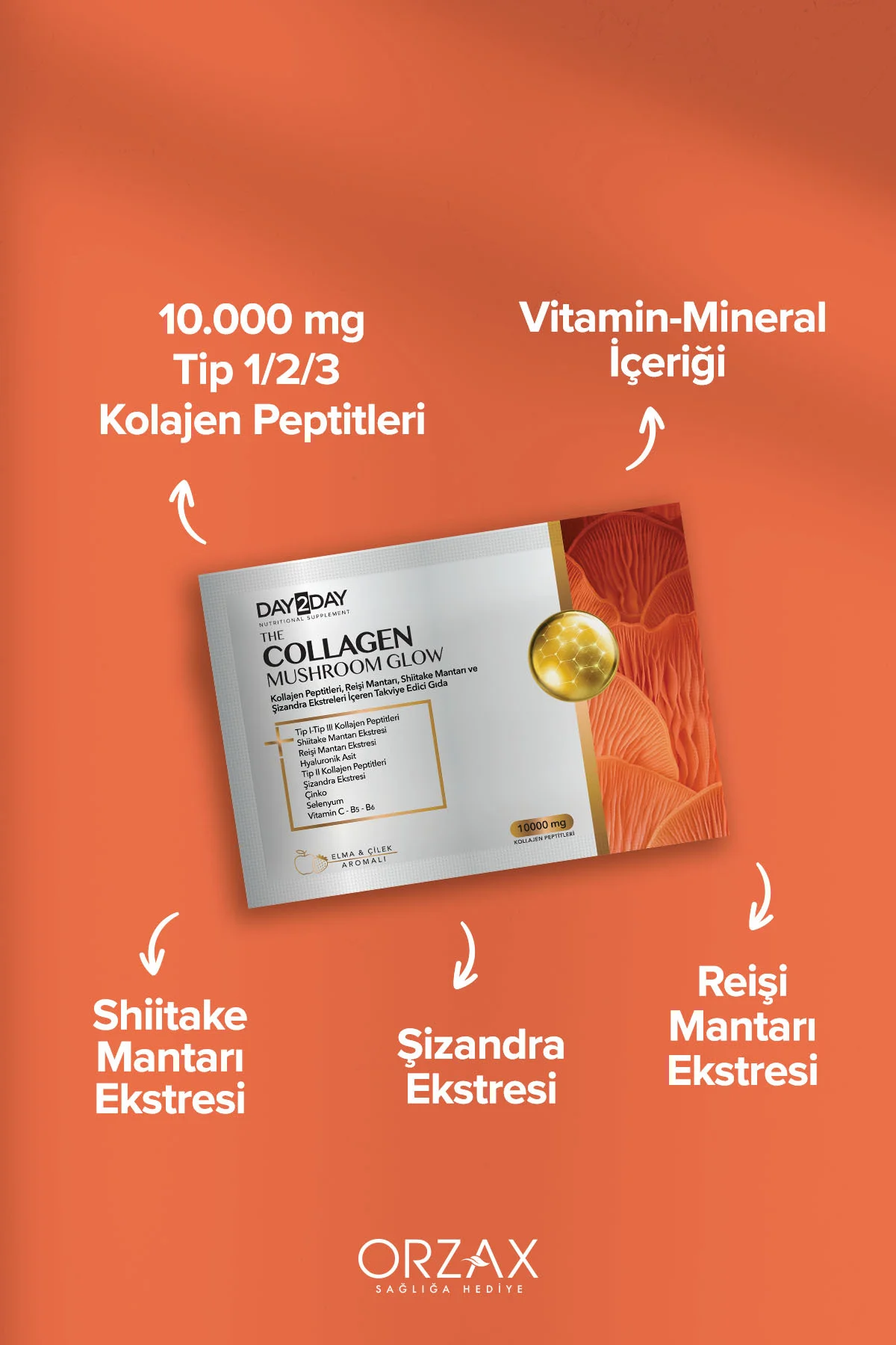 Collagen Mushroom Glow 30 Saşe