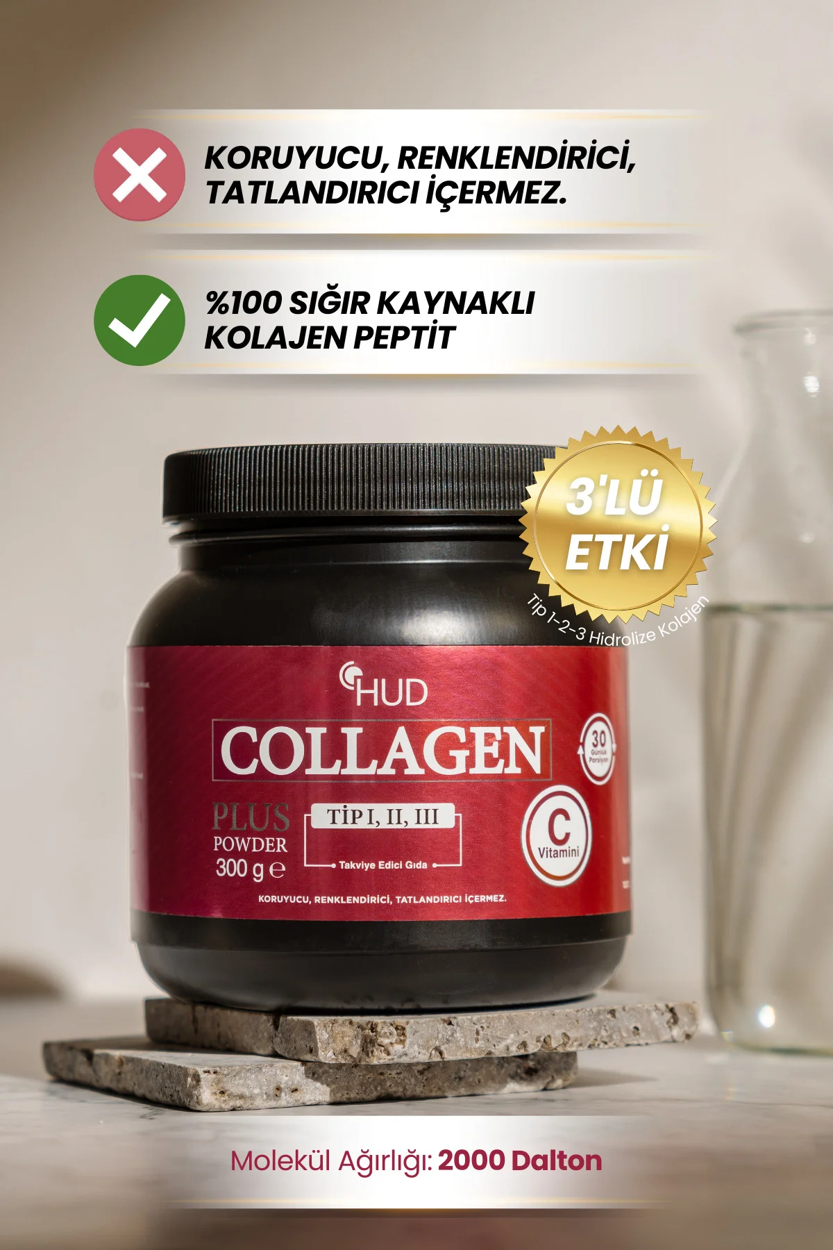 Collagen Plus Powder 300 G - Toz Kolajen