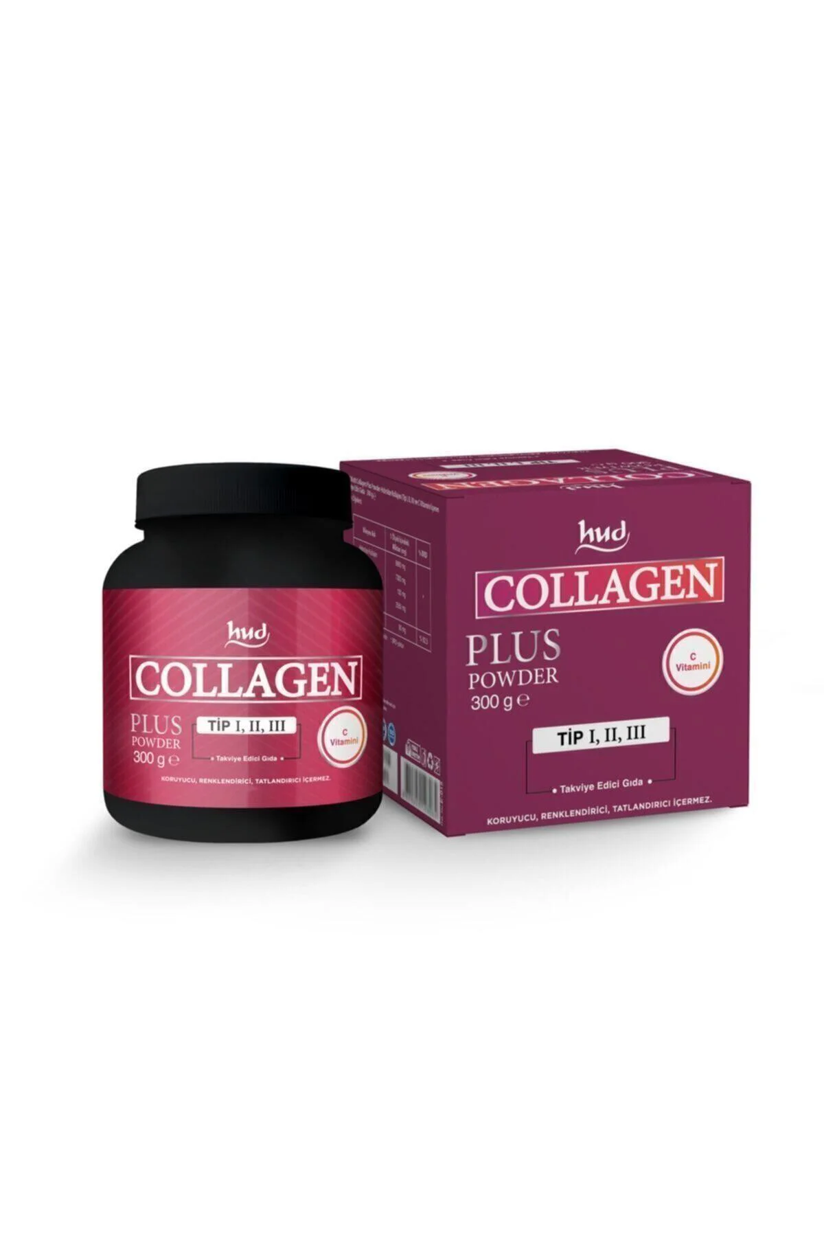 Collagen Plus Toz Kolajen Powder- Hidrolize Kollajen Tip Kollajen Toz Içecek 2 Adet