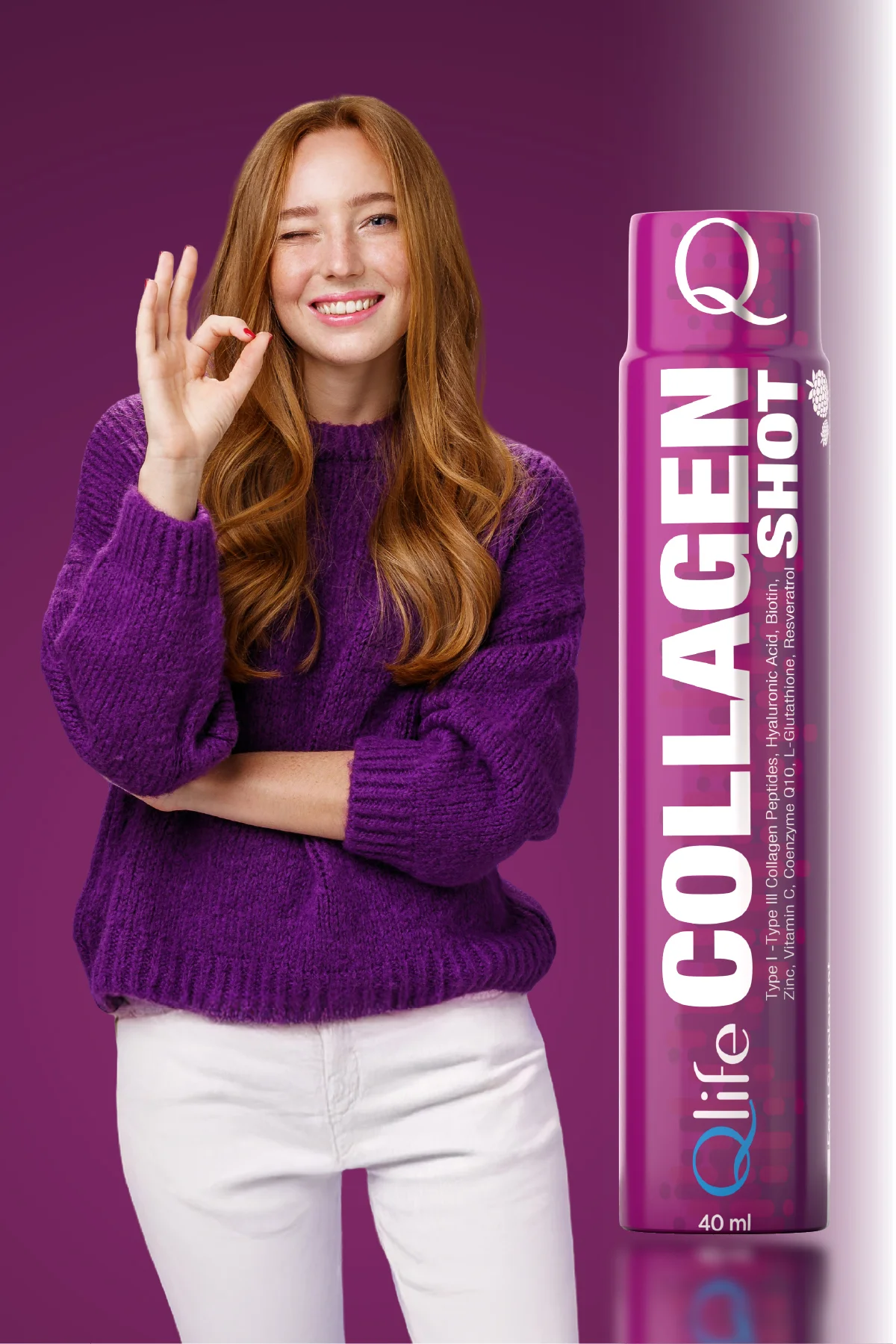 Collagen Shot Komplex Vitaminli Sıvı Kolajen 15 Tüp