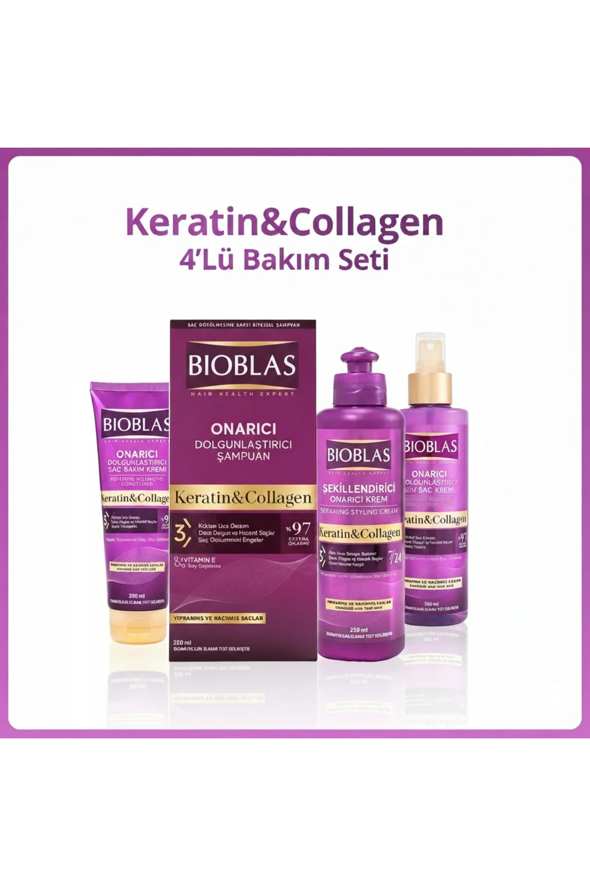 Collagen+keratin Ailesi Saç Bakım Seti