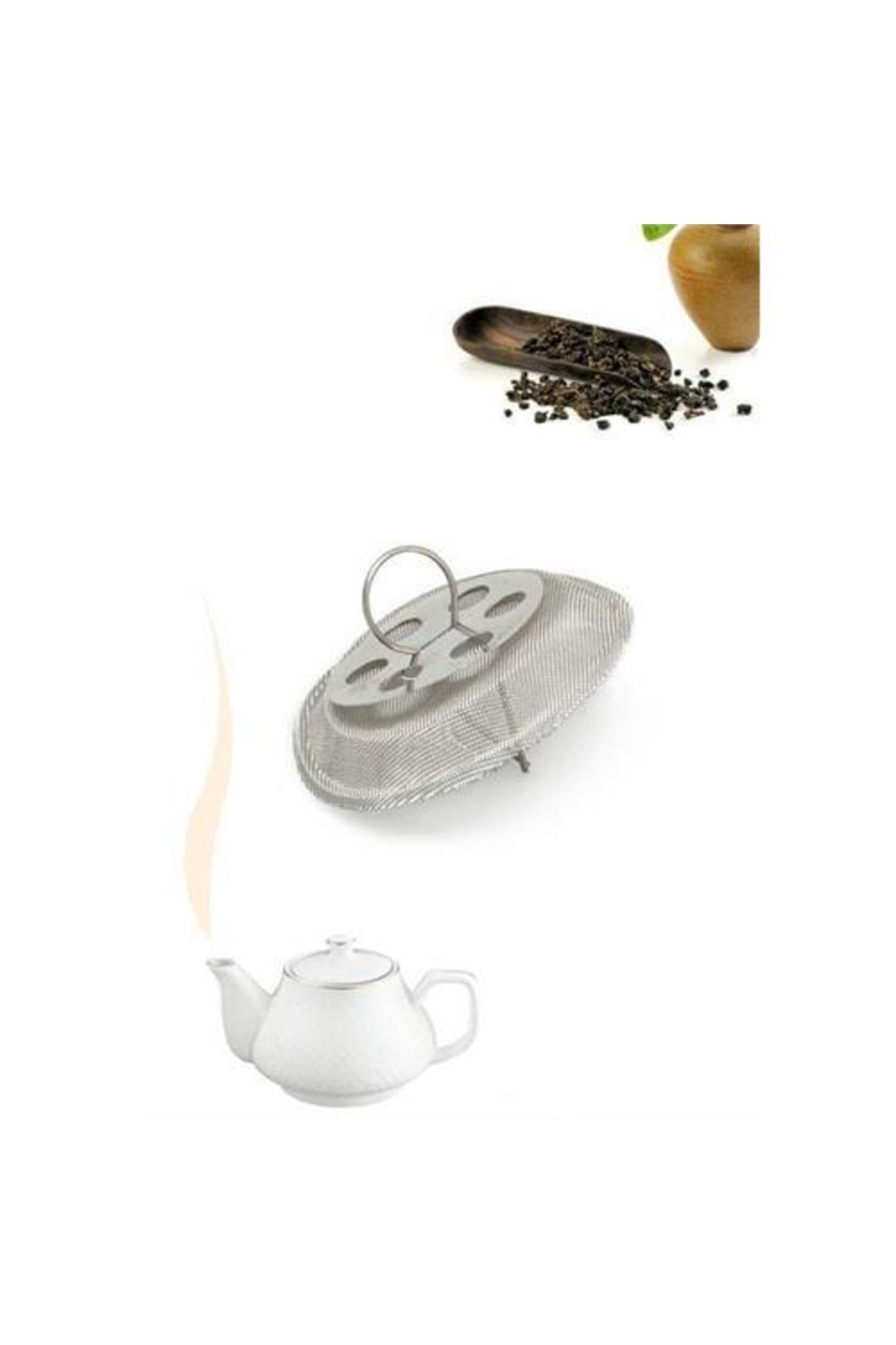 Homecare Colombini 6 Adet Ergonomik Demlik İçi Çay Filtresi 716164