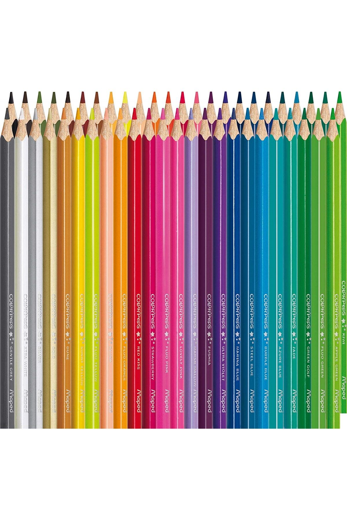 Maped Color Kolay Tutuş Tam Boy 48 Li Kuru Boya Kalemi