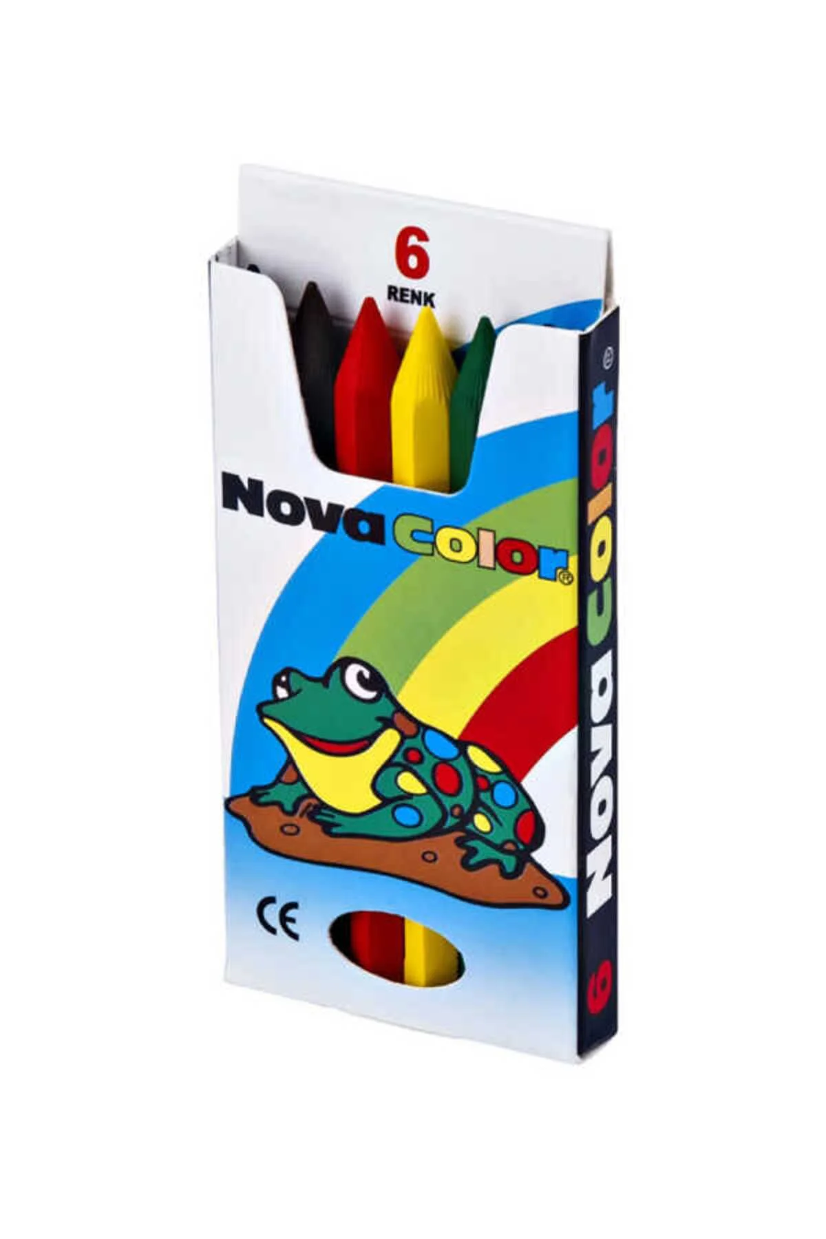 Color Nc-1106 6 Renk Kısa Mum Boya