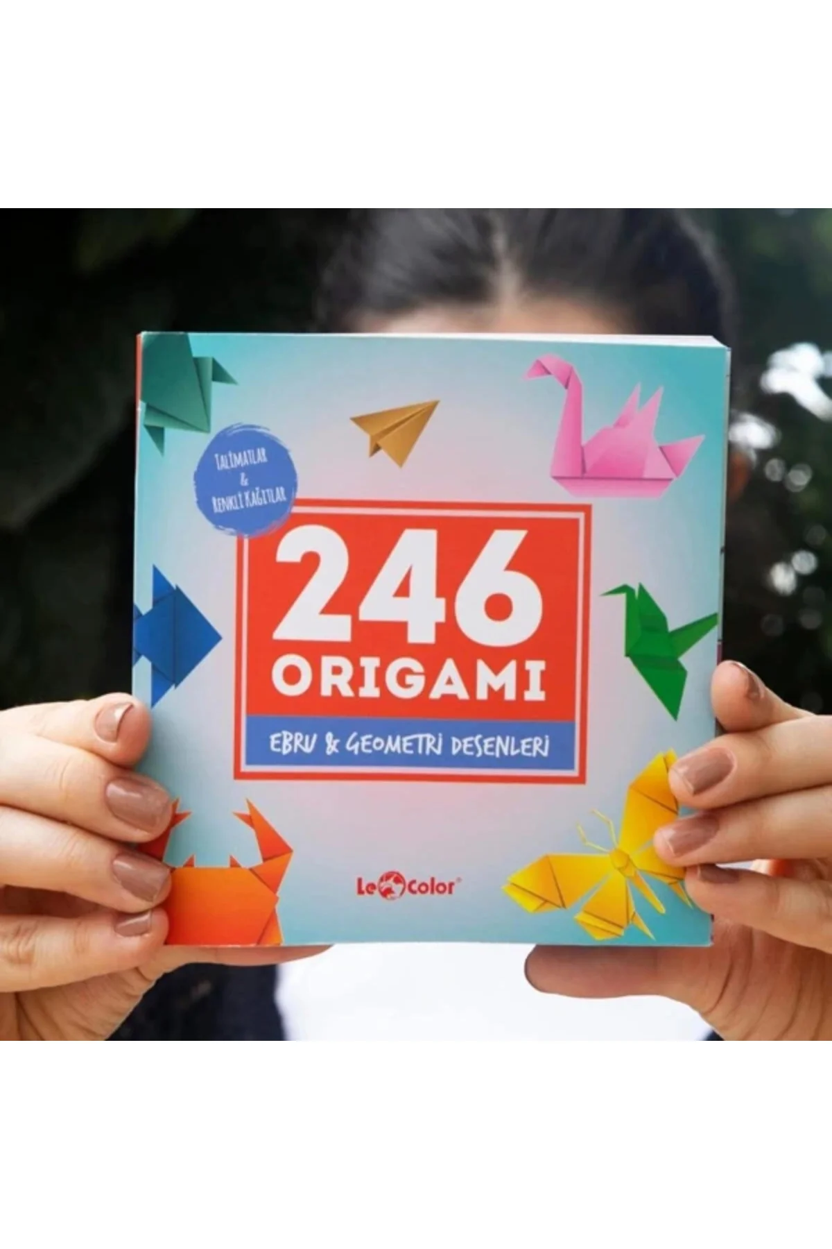 Color Origami 246 Kağıt Katlama Sanatı Ebru/Geometrik Ayr