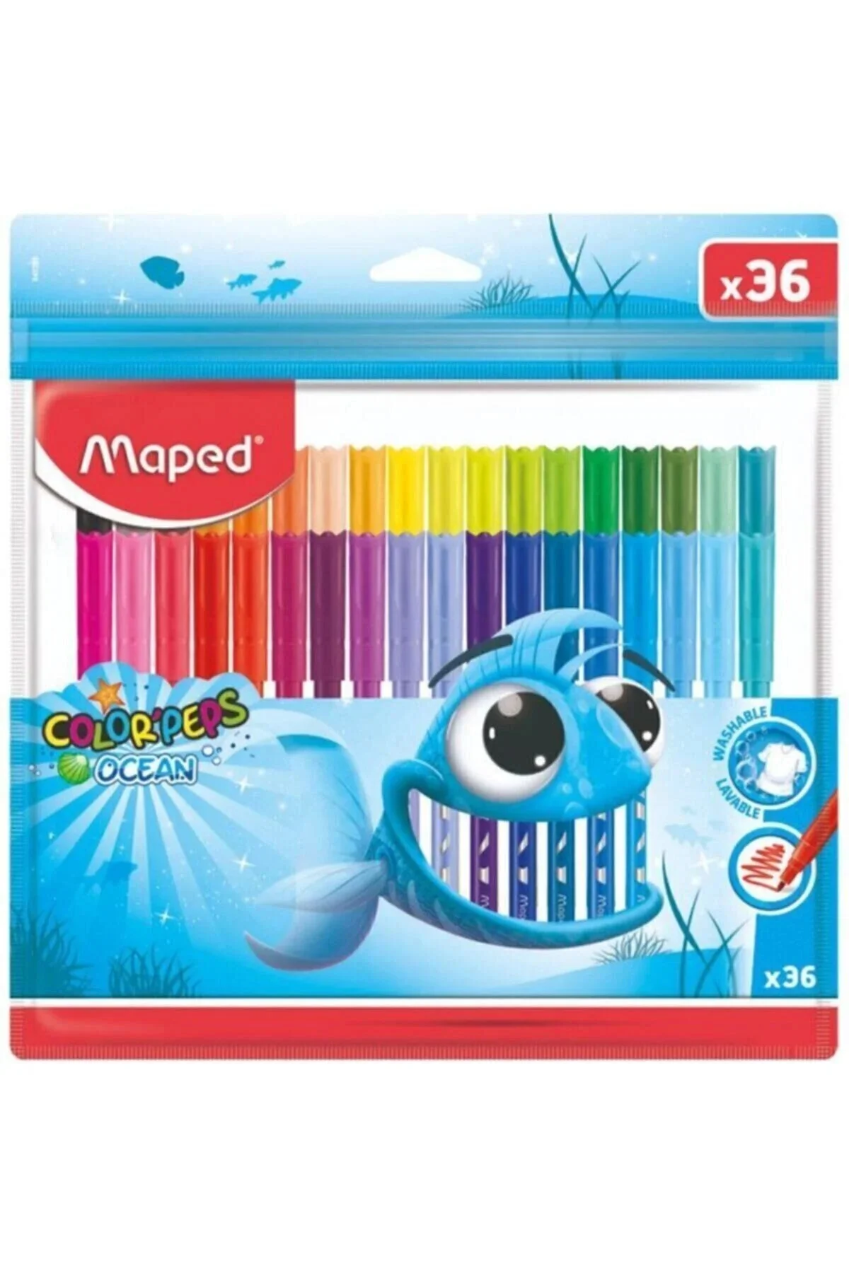 Color Peps 36lı Ocean Pulse Keçeli Kalem