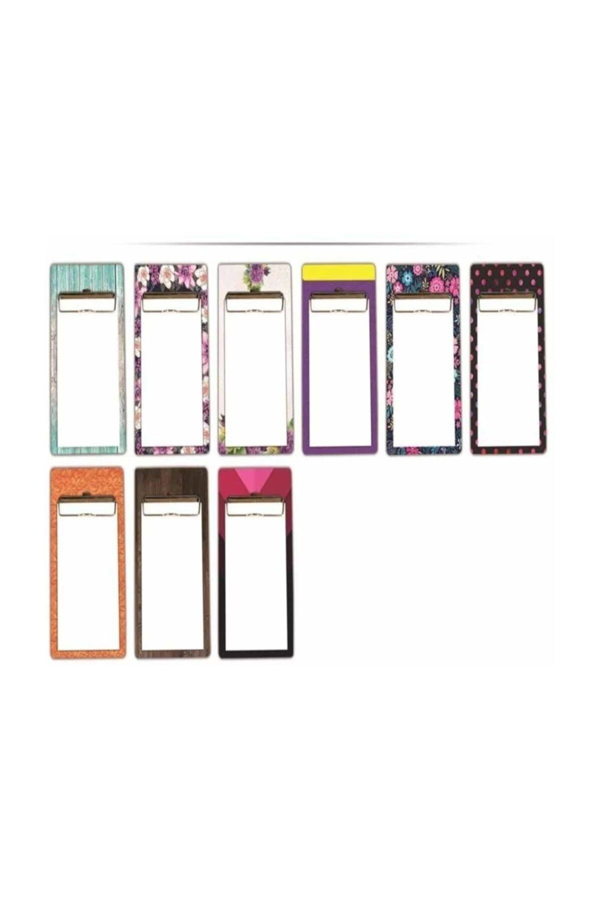 Color Sekreterlik Ahşap Kağıtlı 12,5x21 Cm