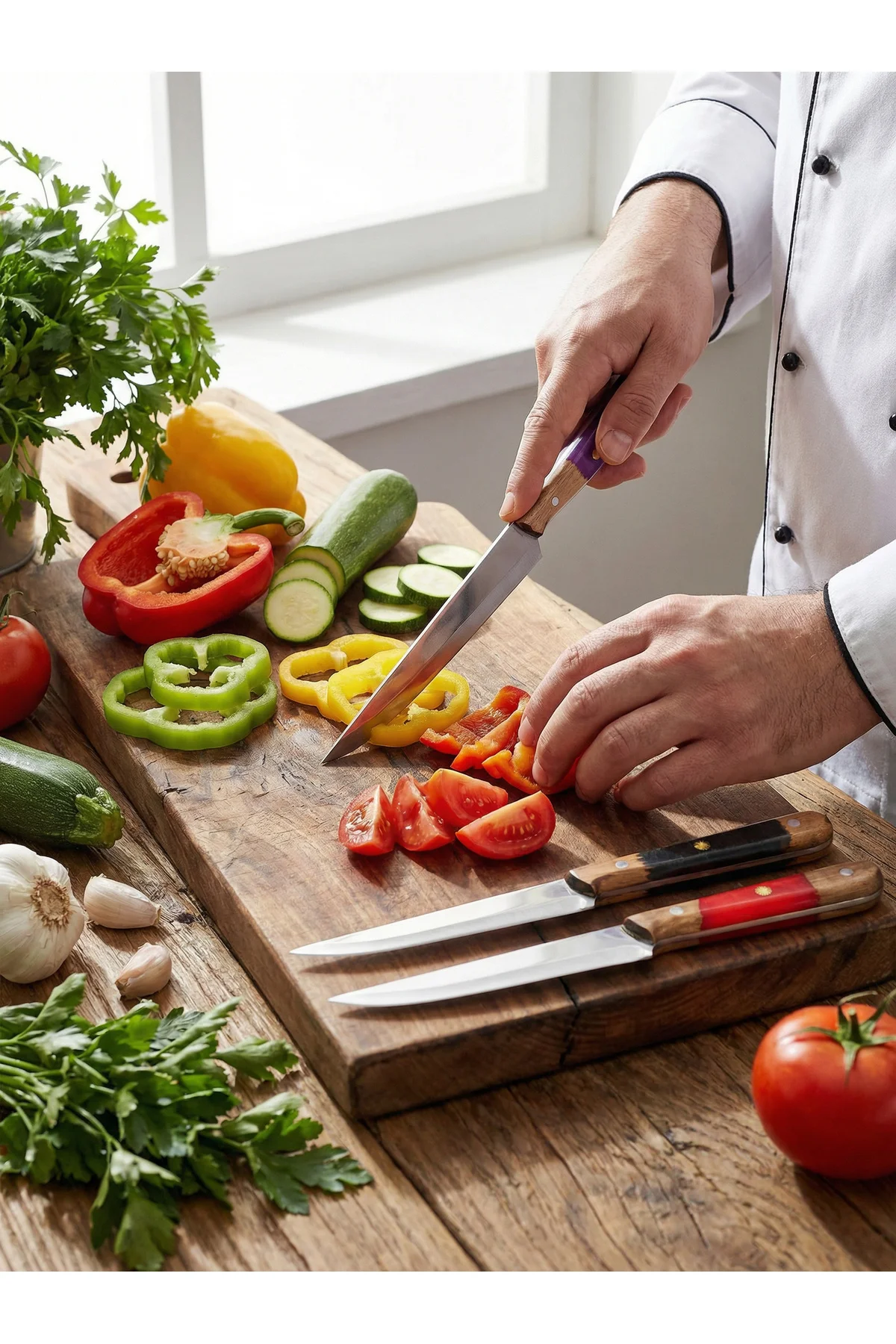 COLORCUT 3 PARÇA SEBZE BIÇAK SETİ