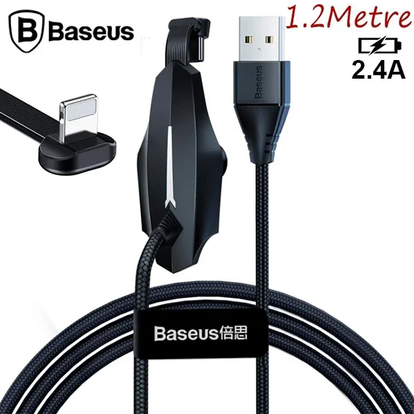Colorful Suction iPhone Oyuncu USB Şarj Kablosu 2.4A 1.2m - Hızlı Şarj ve Dayanıklı Tasarım