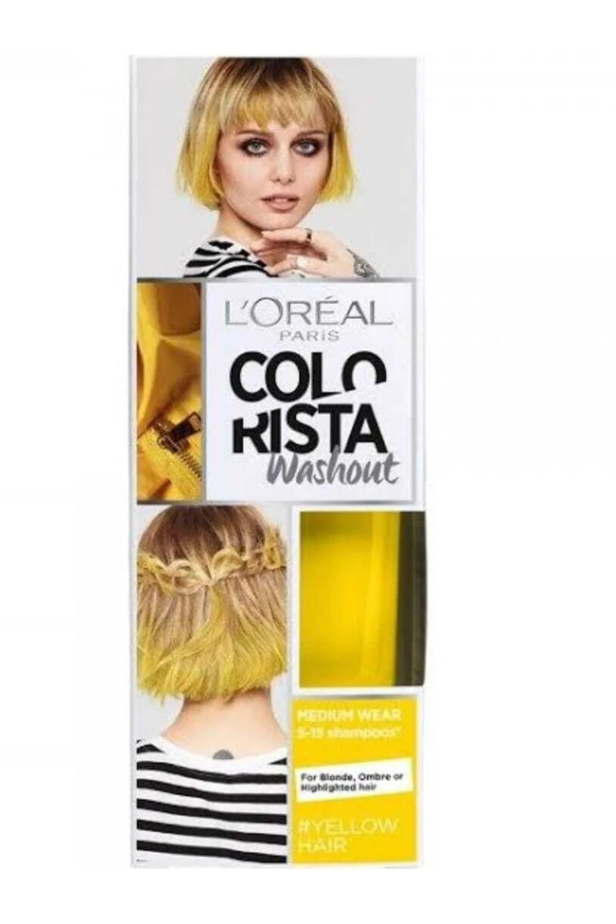 Colorısta Washout Yellow Haır 80 Ml Sarı Colorısta Washout Yellow Haır 80 Ml Sarı