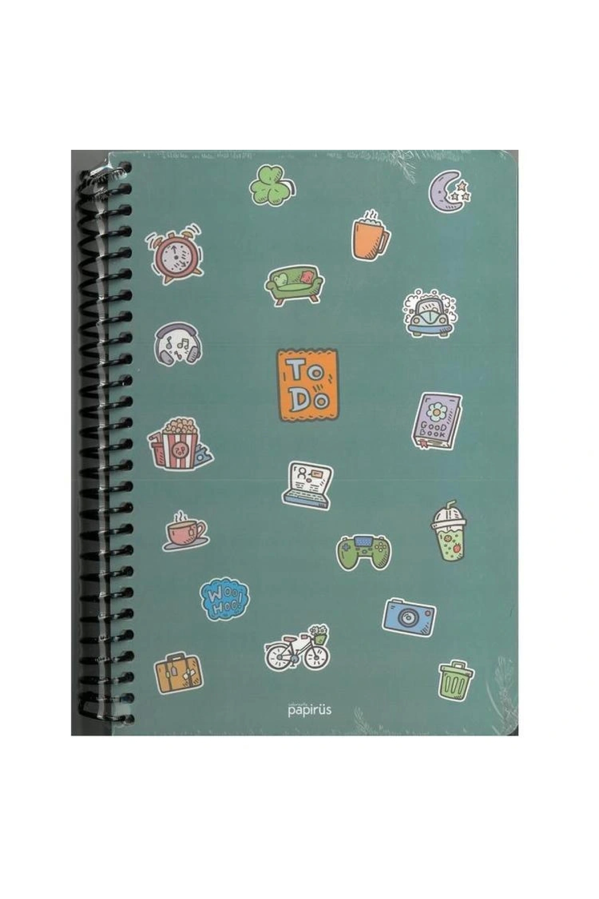 Colornote Papirüs Papirüs To Do Mıx Sert Kapak Spiralli 16x23 100