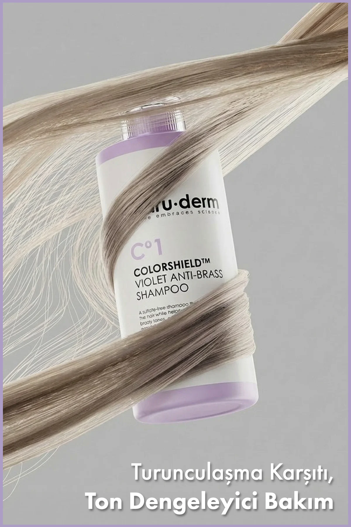 ColorShield™ Mor Şampuan – Turunculaşma Karşıtı ve Sarı Saç Ton D