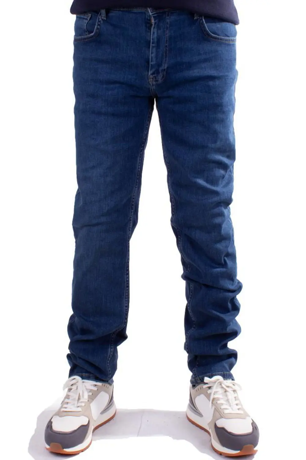 Colt Jeans  Vega 9133-56 Mavi Yüksek Bel Rahat Paça Erkek Jeans  