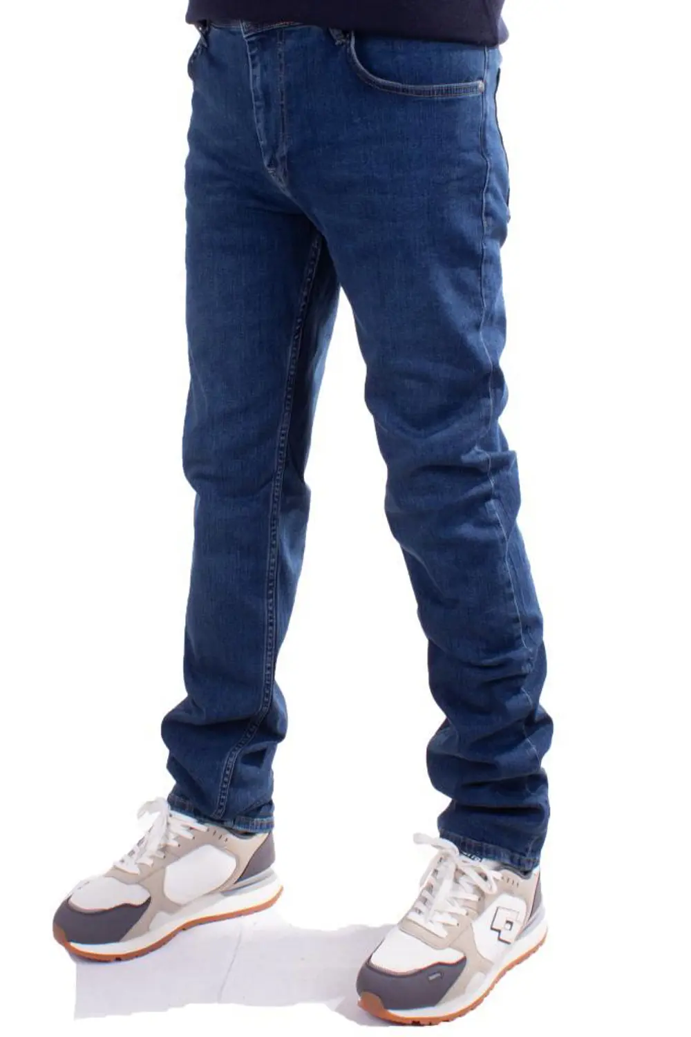 Colt Jeans  Vega 9133-56 Mavi Yüksek Bel Rahat Paça Erkek Jeans  