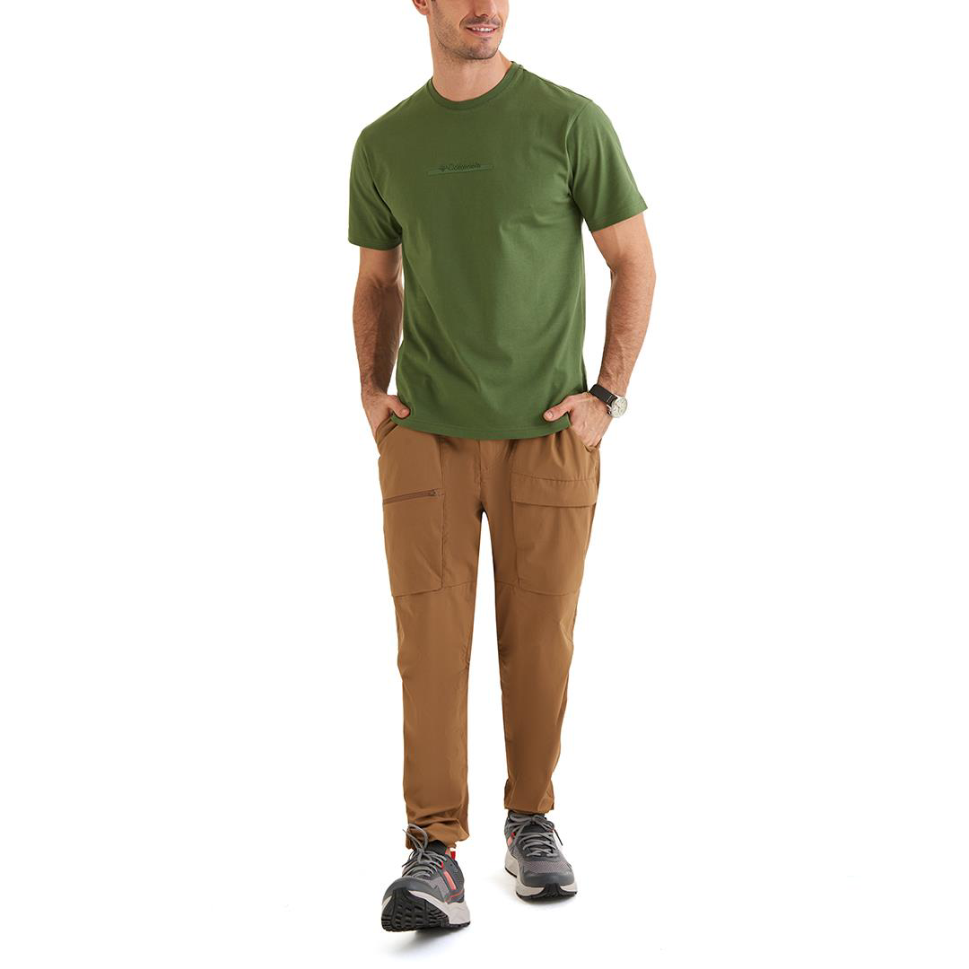 Columbia  Csc Bar Split Graphic Kisa Kollu Erkek T-Shirt Cs0121-35