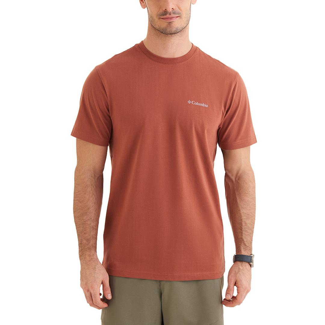 Columbia  Csc Basic Slogo Brushed Erkek Kisa Kollu T-Shirt Cs0282-