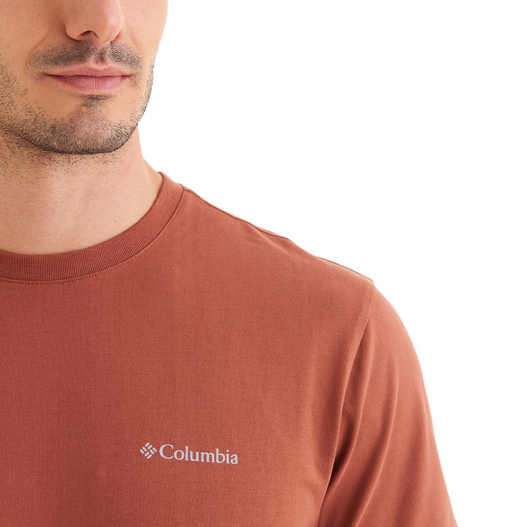 Columbia  Csc Basic Slogo Brushed Erkek Kısa Kollu T-Shirt Cs0282-
