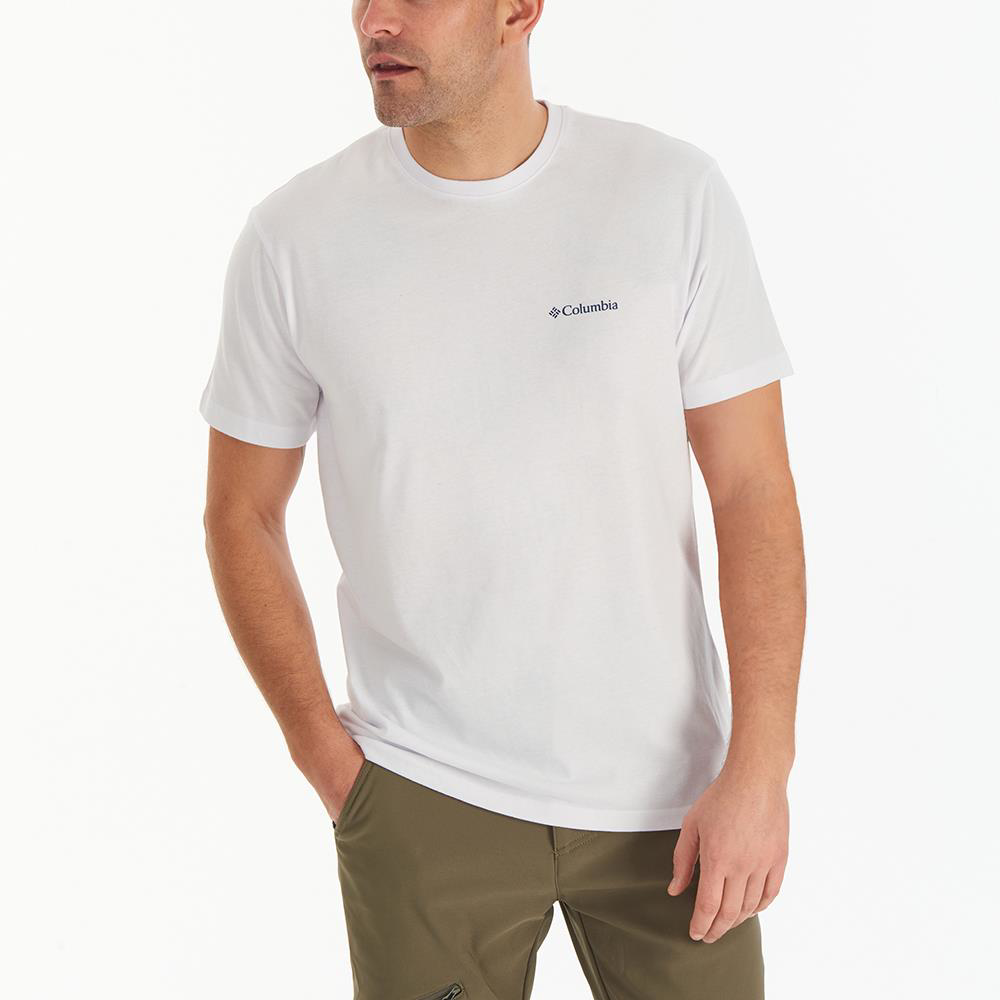 Columbia  Csc Basic Slogo Brushed Erkek Kısa Kollu T-Shirt Cs0282-