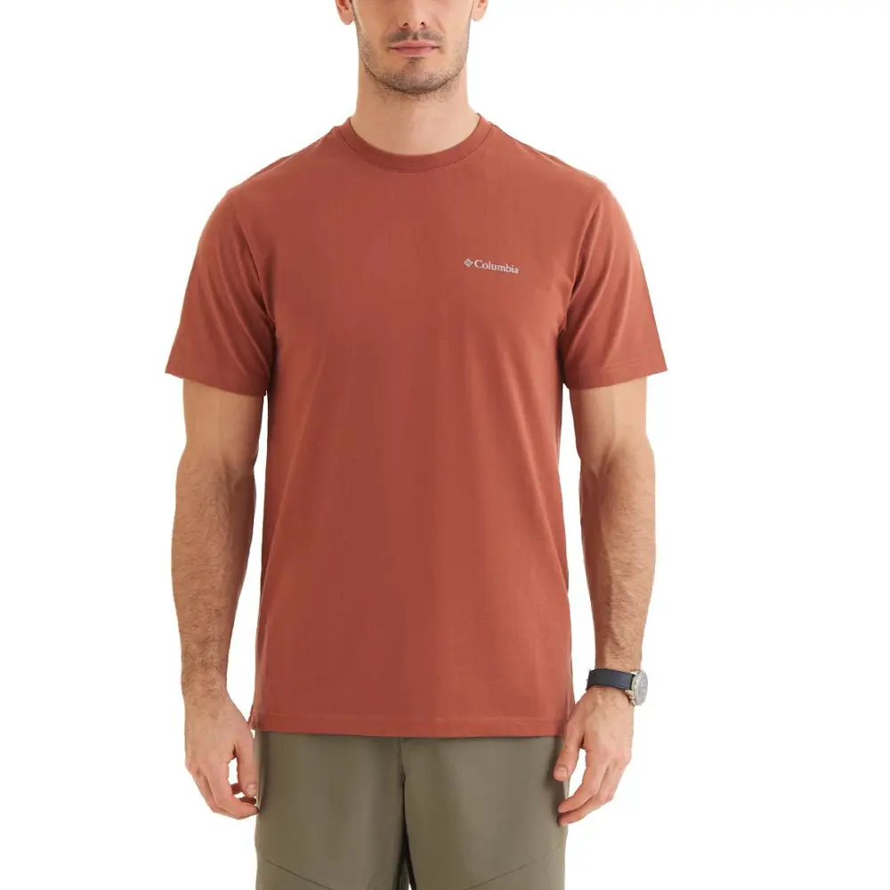 Columbia CSC Basic SLogo Brushed Erkek Kısa Kollu T-Shirt CS0282-