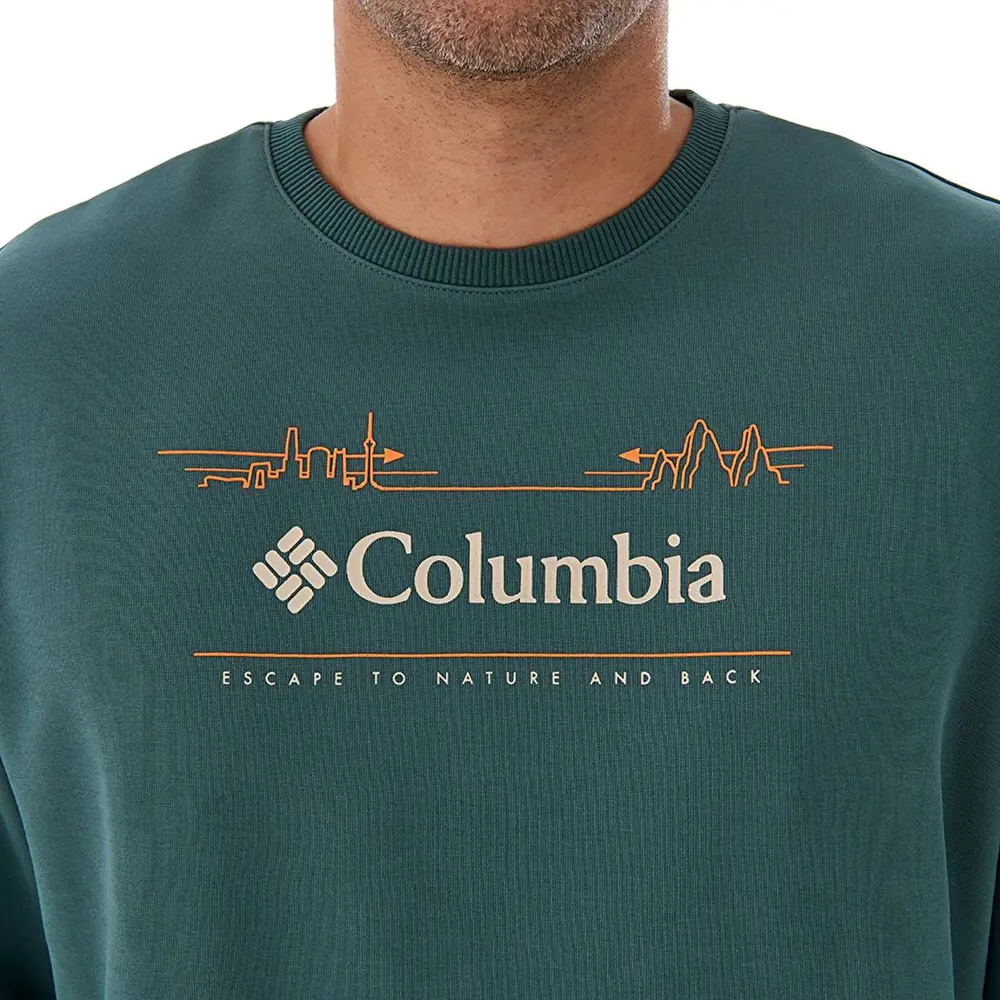 Columbia CSC Nature And Back Erkek Sweatshirt CS0329-353