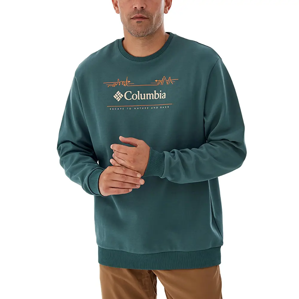Columbia CSC Nature And Back Erkek Sweatshirt CS0329-353