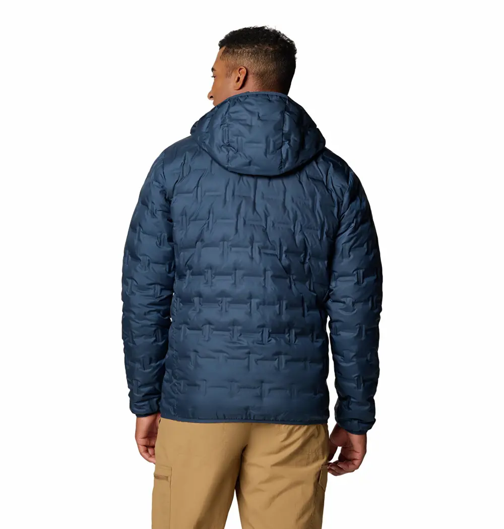 Columbia Delta Ridge II Down Kapüşonlu Erkek Kaz Tüyü Mont WO6610