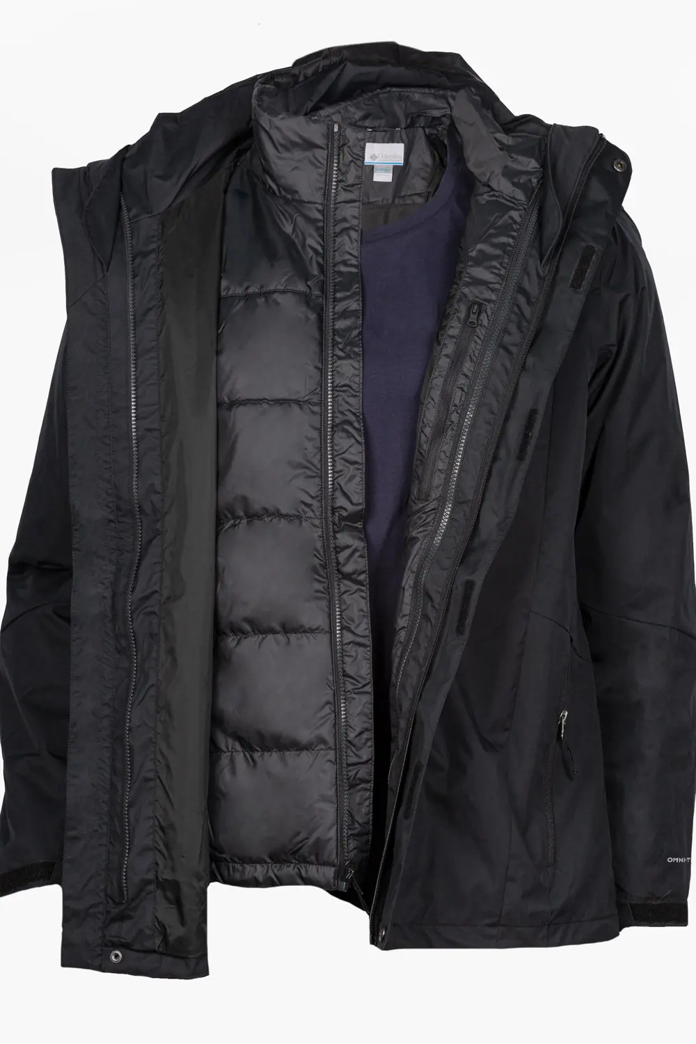 Columbia Erkek Mont - Kamp Interchange Omni-Tech™ Jacket XO9916-0