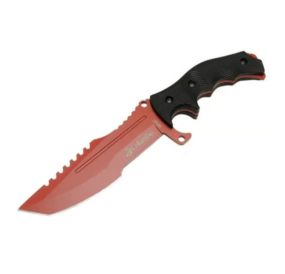 Columbia Huntsman Bıçak Büyük Boy 27cm Türk Bayraklı