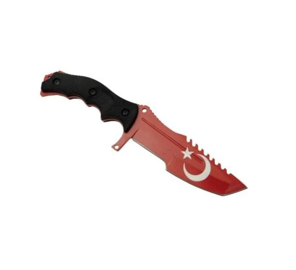 Columbia Huntsman Bıçak Büyük Boy 27cm Türk Bayraklı