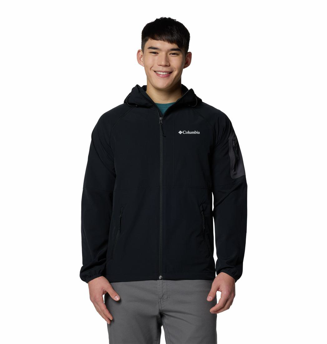 Columbia Tall Heights İi Hooded Erkek Softshell Wo9423-010 Columbia Tall Heights İi Hooded Erkek Softshell Wo9423-010