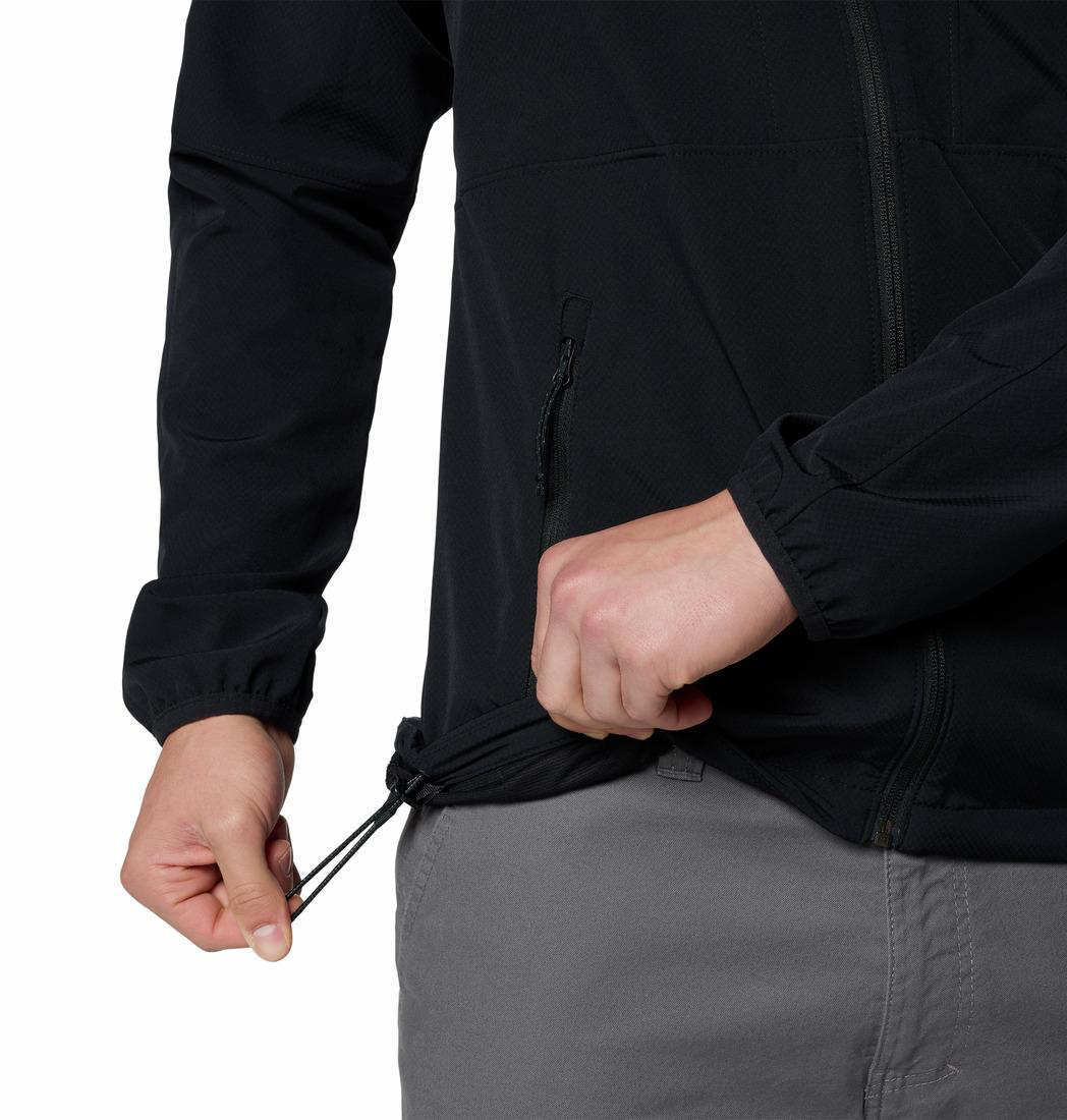 Columbia Tall Heights İi Hooded Erkek Softshell Wo9423-010 Columbia Tall Heights İi Hooded Erkek Softshell Wo9423-010