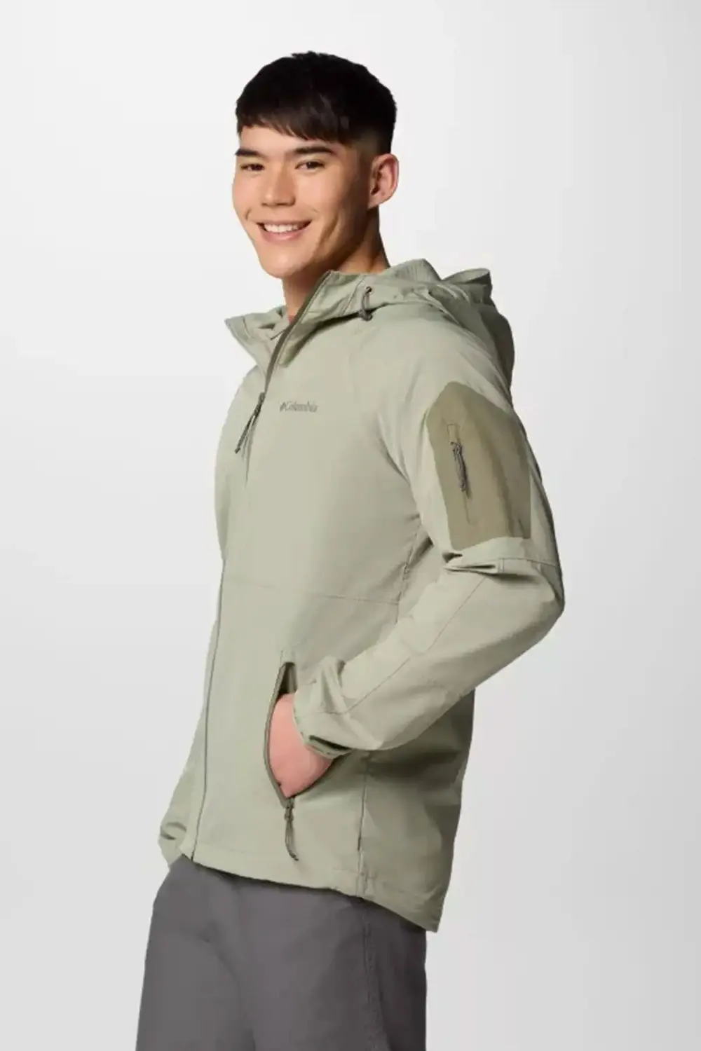 Columbia Tall Heights II Hooded Erkek Softshell WO9423-348 Columbia Tall Heights II Hooded Erkek Softshell WO9423-348