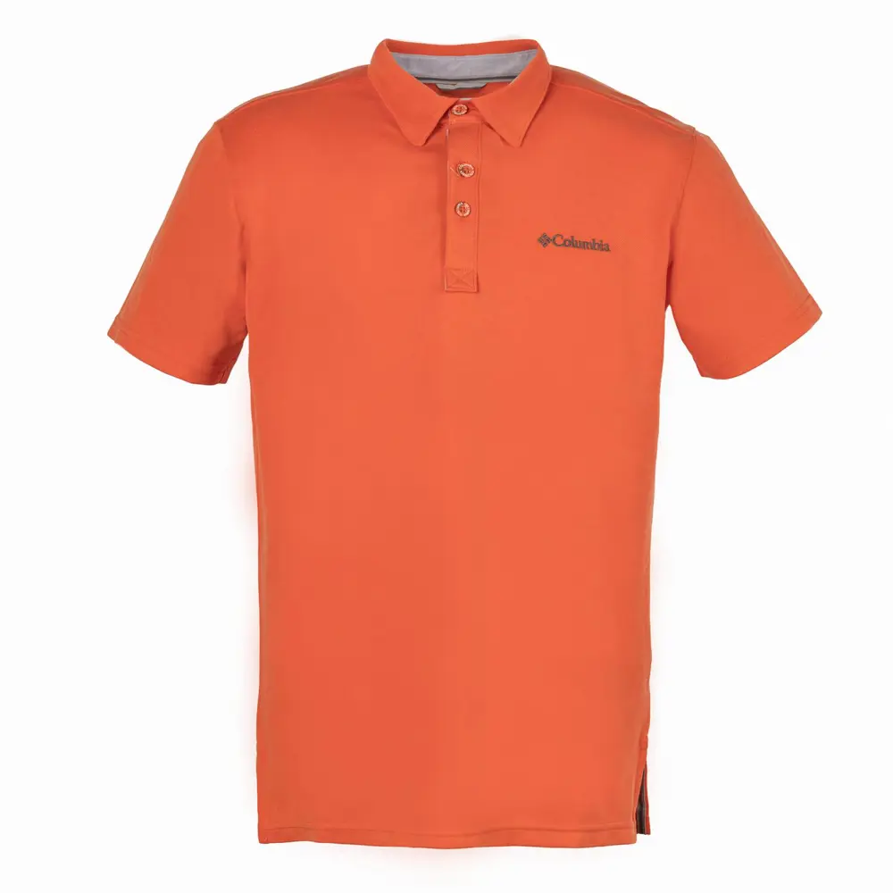 Columbia Turuncu Polo Yaka Erkek T-shirt XJ4998-846