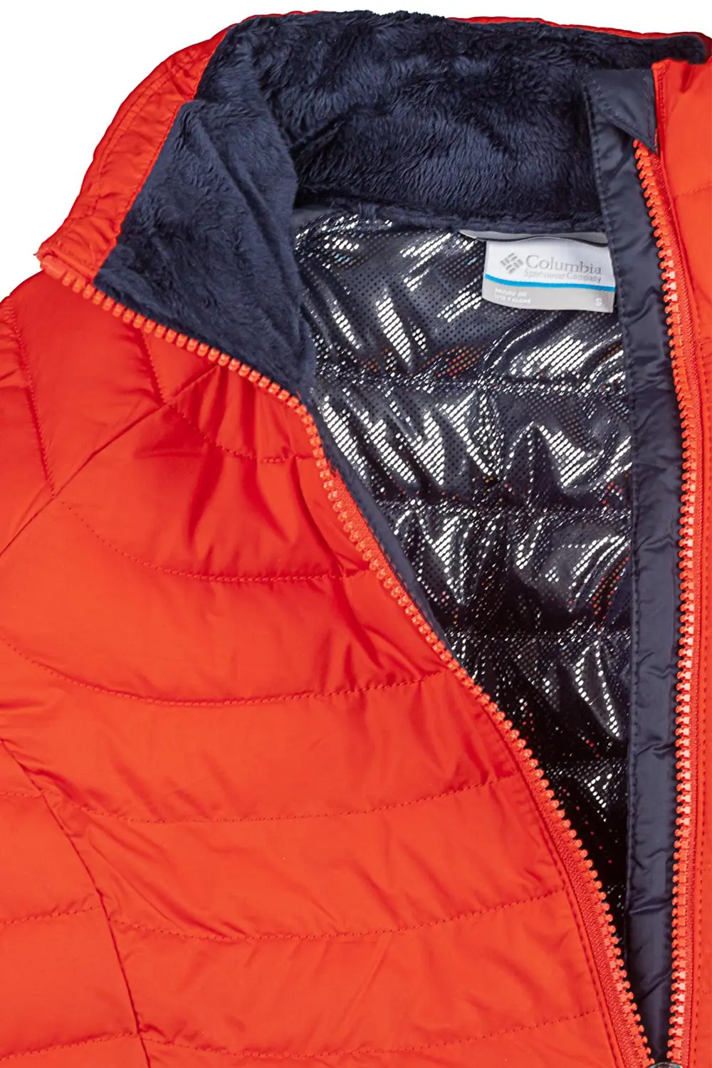 Columbia White Out II Jacket Bayan Kırmızı Mont XK0677-843 Columbia White Out II Jacket Bayan Kırmızı Mont XK0677-843
