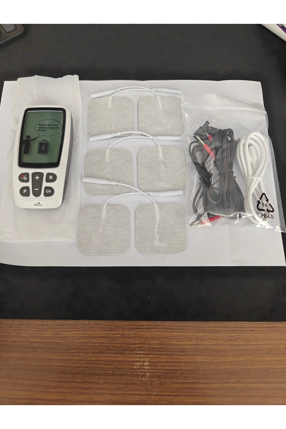 Combo Beris -Allife Electrotherapy R-c4a Tens Cihazı Ems Ve Masaj Aleti