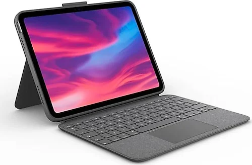 COMBO TOUCH DOKUNMATİK PANELLİ KLAVYELİ KILIF FOR İPAD 10.9" (10TH GEN) - GRİ (TÜRKÇE LAYOUT) 920-011381