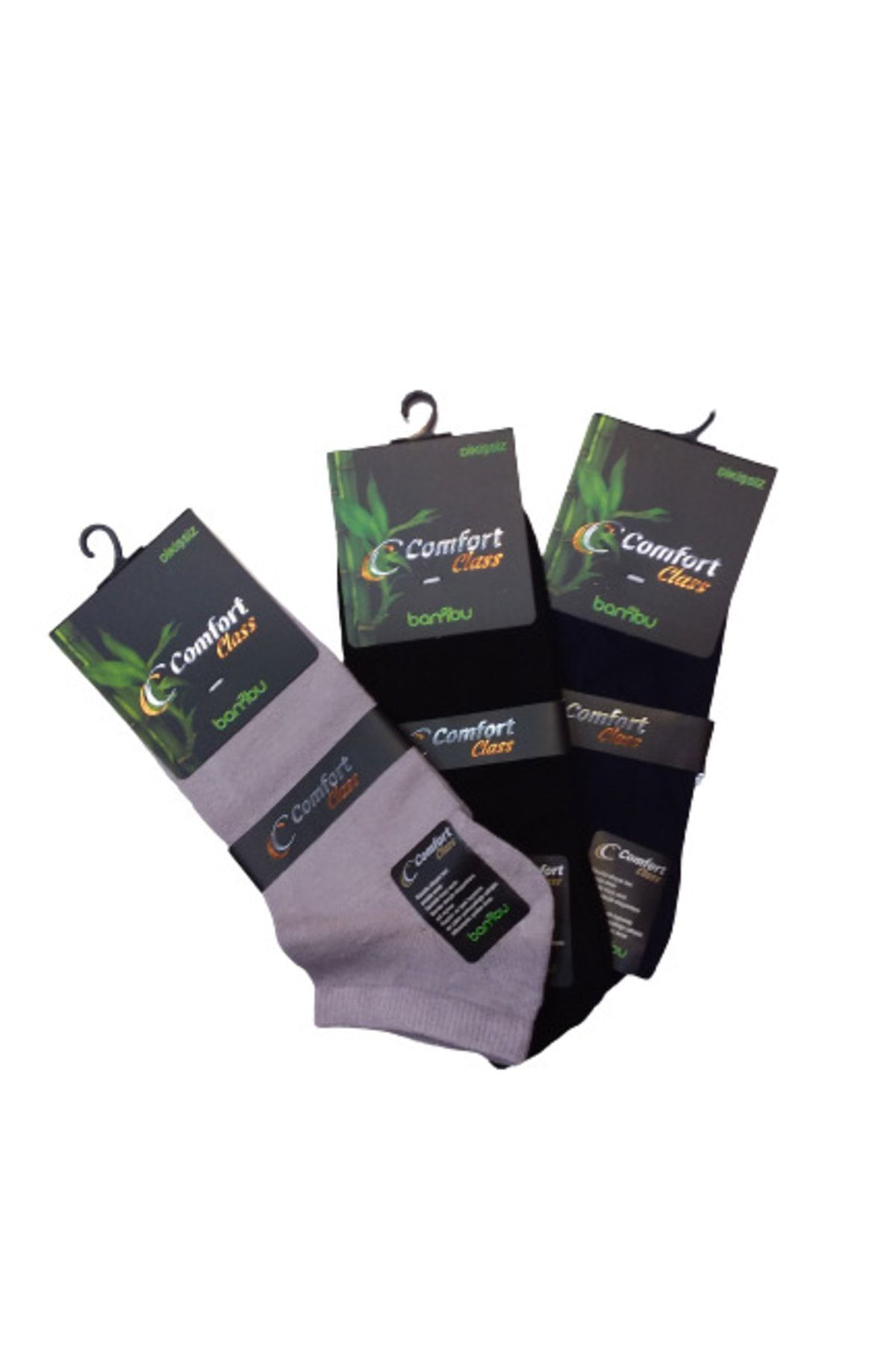 Comfort 12 Çift Dikişsiz Bambu Patik Çorap