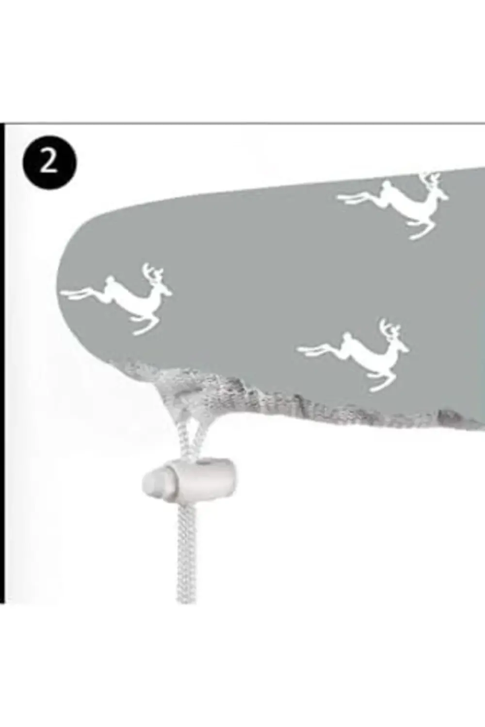 Comfort Mavi Ütü Masası Kılıfı Örtüsü Bezi 1 Ad Koruyucu File Ütü