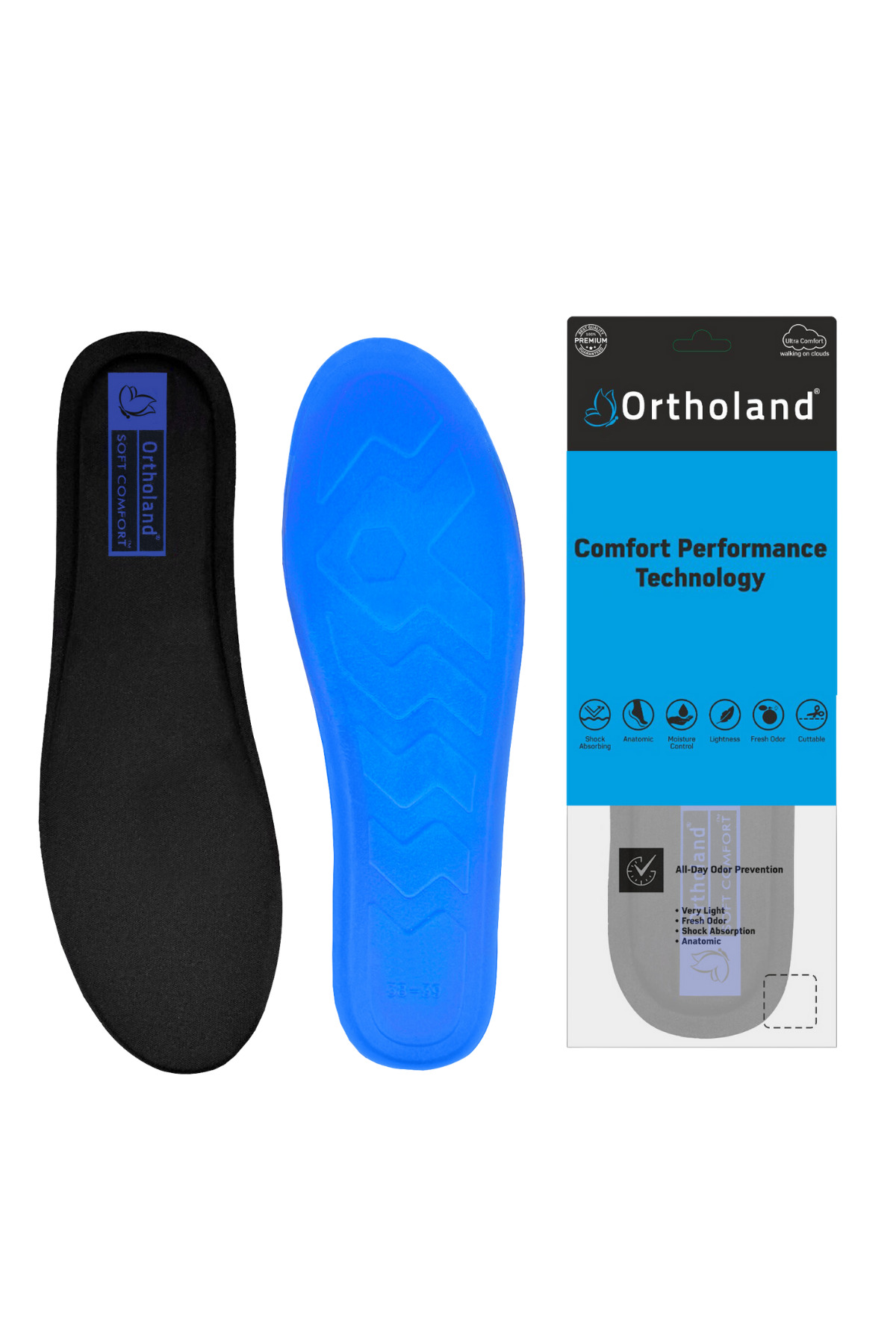 Comfort Ortopedik Ayakkabı Tabanlık, Konforlu Ayakkabı Tabanı, Ay