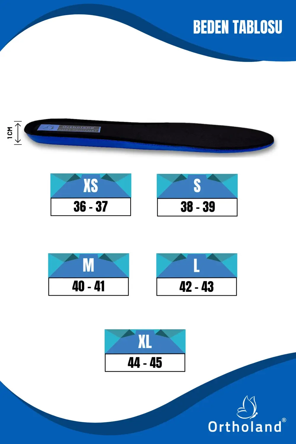 Comfort Ortopedik Ayakkabı Tabanlık, Konforlu Ayakkabı Tabanı, Ay