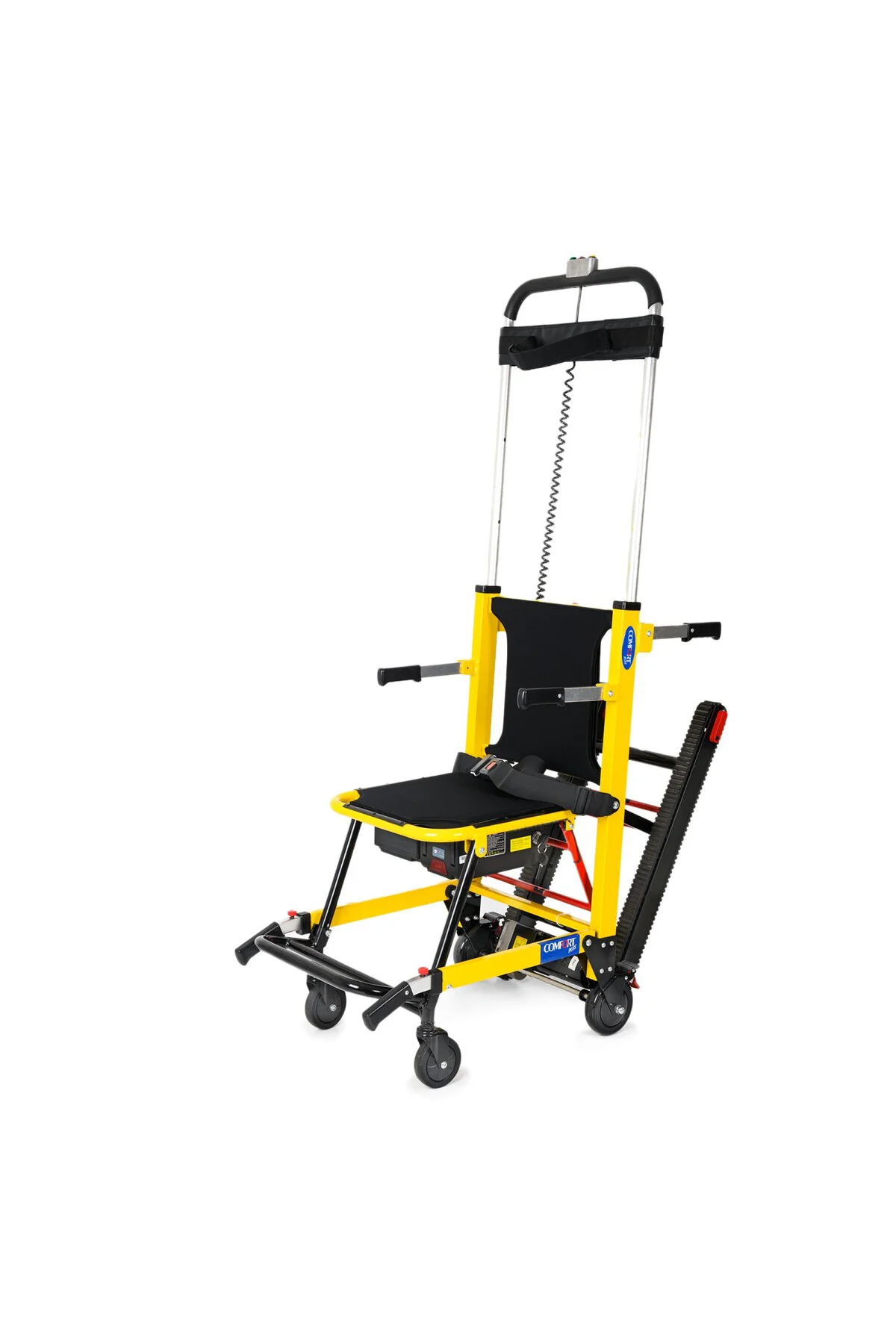 Comfort Plus Airgo Merdiven İnme Çıkma Cihazı | Motorlu, Akülü, Paletli Sistemli Transfer Aracı