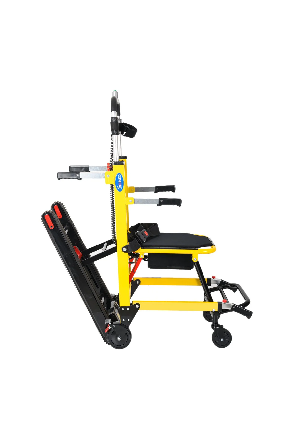 Comfort Plus Airgo Merdiven İnme Çıkma Cihazı | Motorlu, Akülü, Paletli Sistemli Transfer Aracı