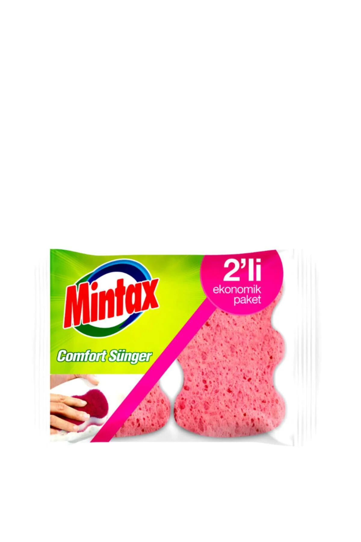Comfort Sünger Oluklu 2'li Comfort Sünger Oluklu 2'li