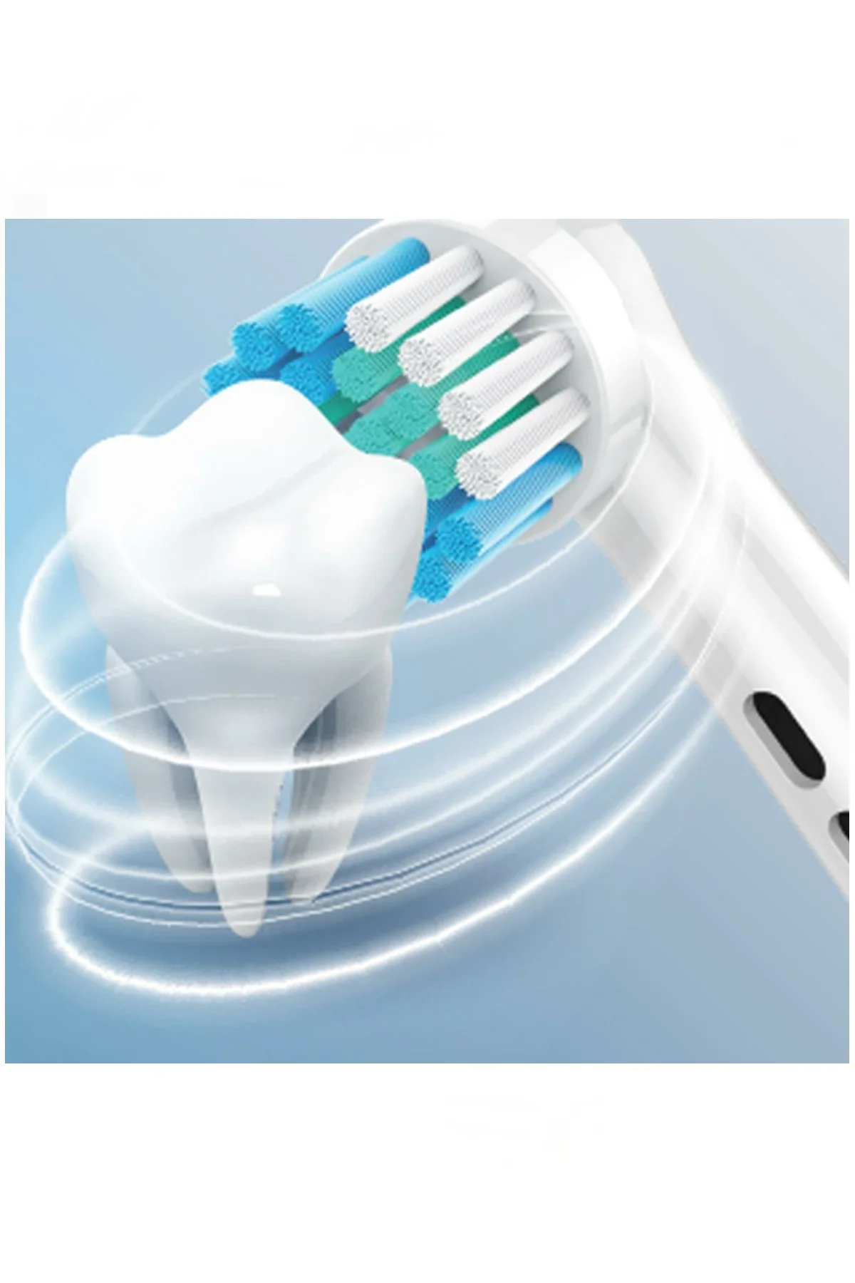 Comfy - Klasik Yumuşak Oral B Şarjlı Diş Fırçası Yedek Başlığı - 