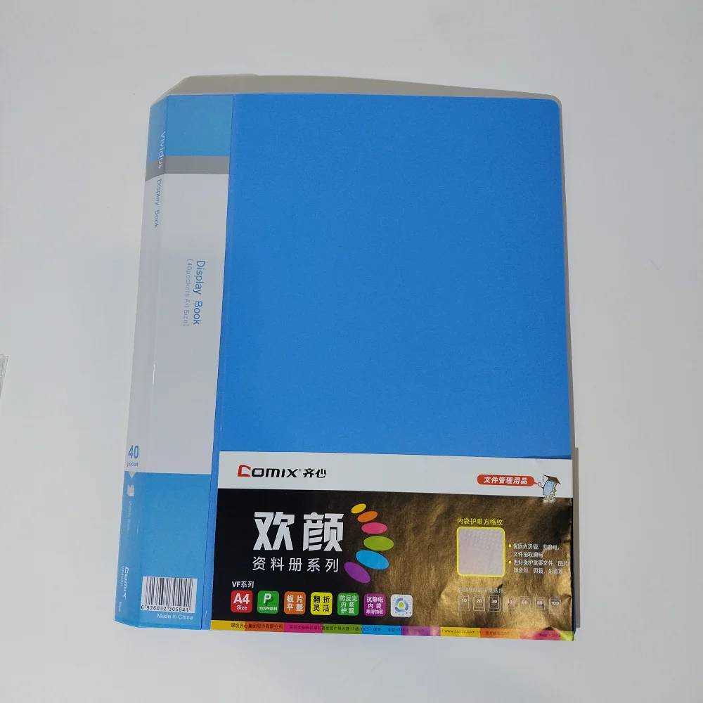 Comix Katalog (Sunum) Dosyası Pastel 40 Lı Vf40ak Comix Katalog (Sunum) Dosyası Pastel 40 Lı Vf40ak
