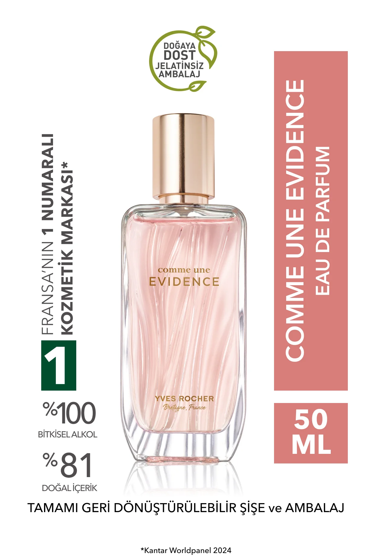 Comme une Evidence EDP- Comme Une Evidence- Kadın Parfüm-50ml