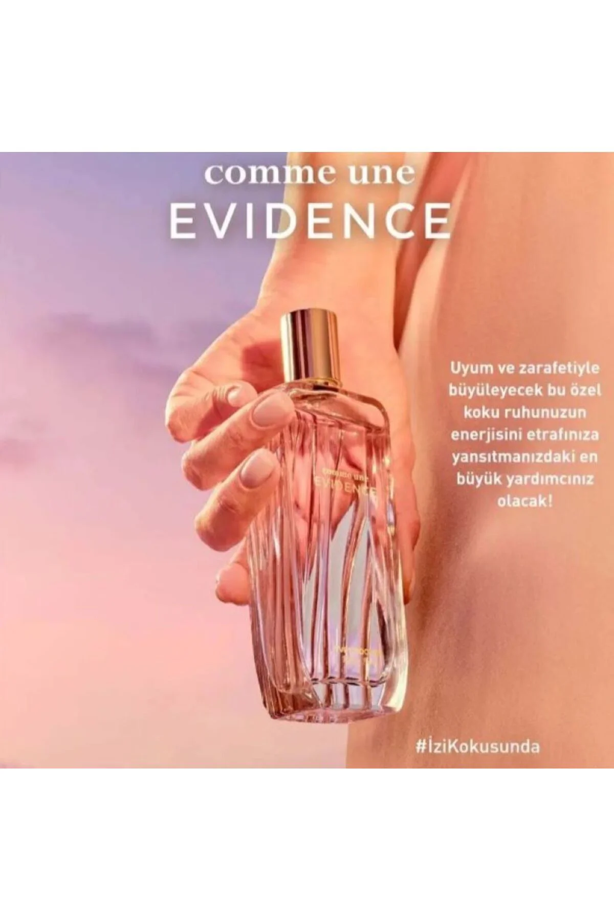 Comme une Evidence - EDP -Zamansız çiçeksi şipre, hafif odunsu 10