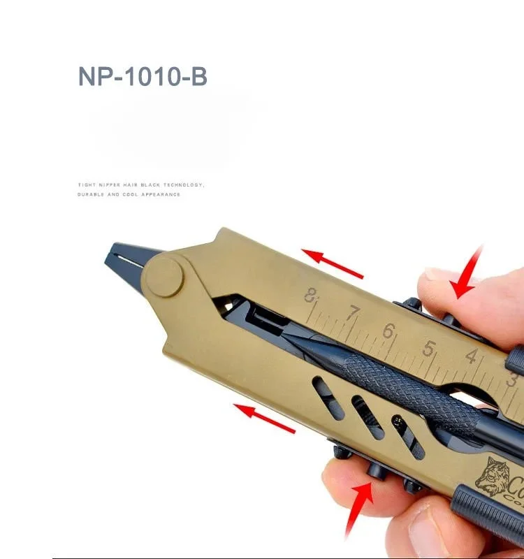 Company Np-1010-b Çöl Rengi Çok Amaçlı İmha Pense Company Np-1010-b Çöl Rengi Çok Amaçlı İmha Pense - Görsel 5