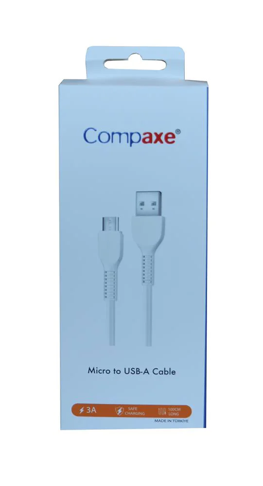 Compaxe CTK-STU Usb To Type C3 Amper (Küçük Kutulu) Kablo